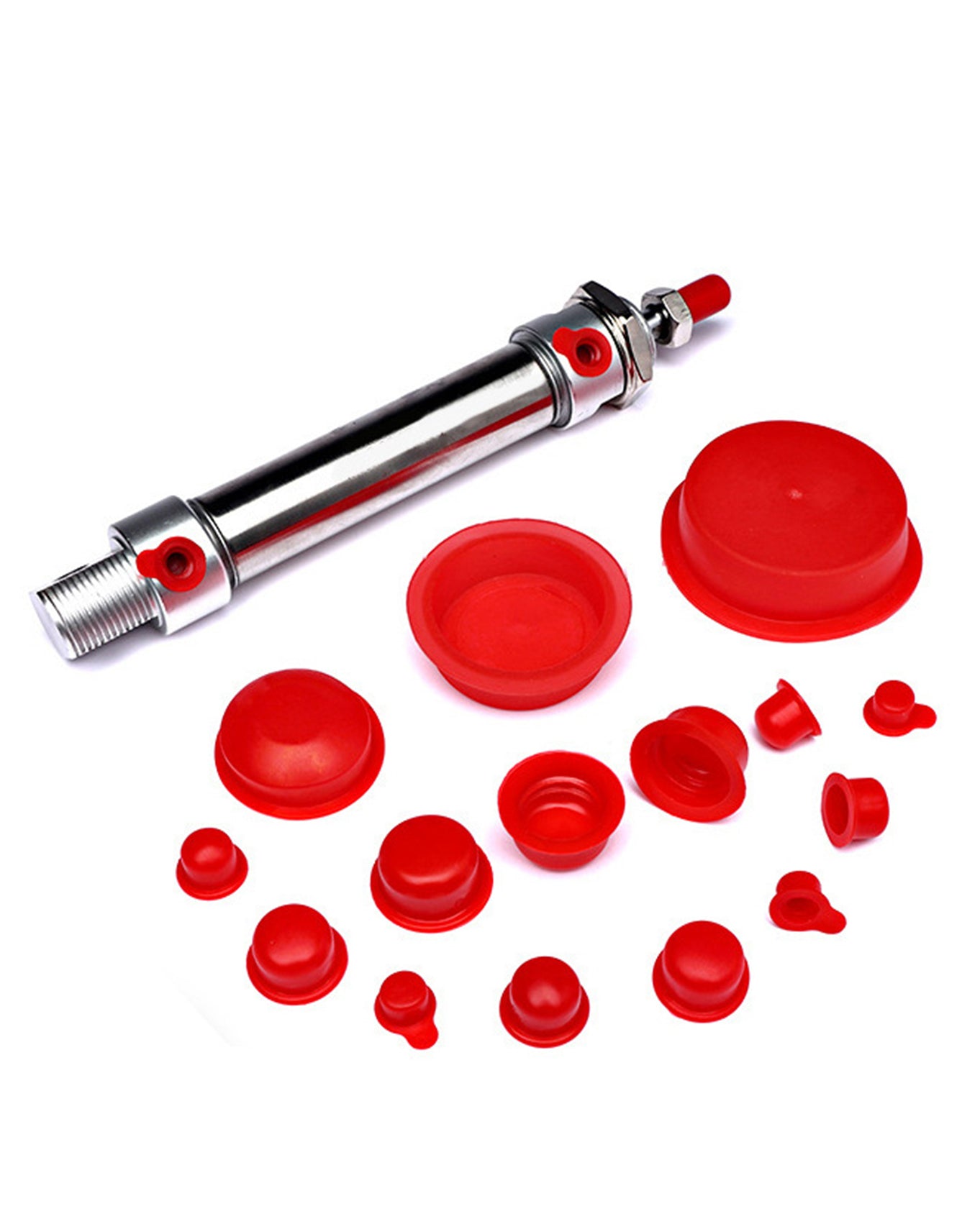 Sink hole sealing glue Circular sealing ring Hood snap hollow T-type Silicone plug Snap rubber plug