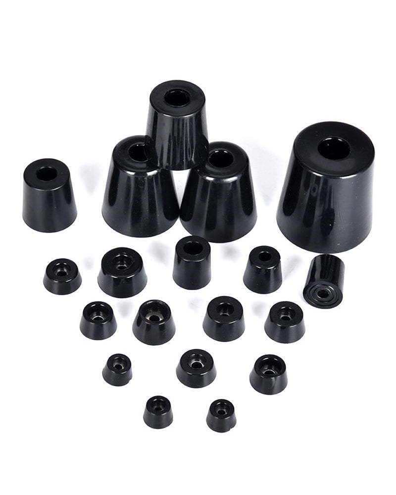 Rubber foot pads for furniture elevation and anti-slip Shock-absorbing rubber foot pad sheets Cylindrical rubber pads
